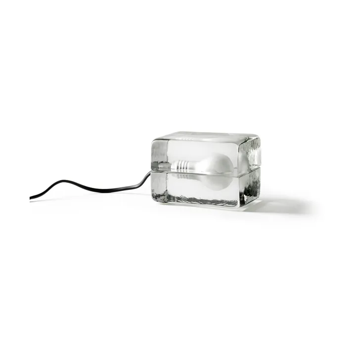 Block Lamp Mini table lamp - Clear, 12x8x7,5 cm - Design House Stockholm