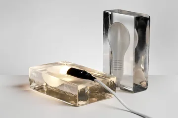Block Lamp Mini table lamp - Clear, 12x8x7,5 cm - Design House Stockholm
