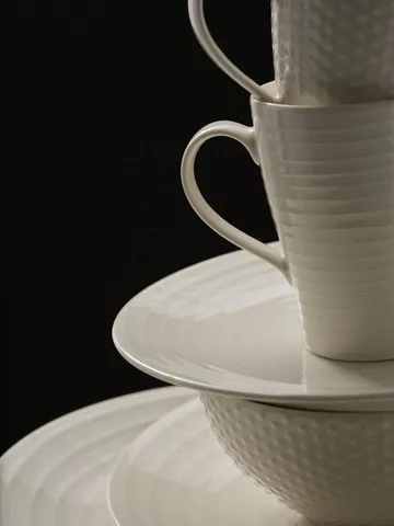 Blond bowl small 30 cl - stripe white - Design House Stockholm