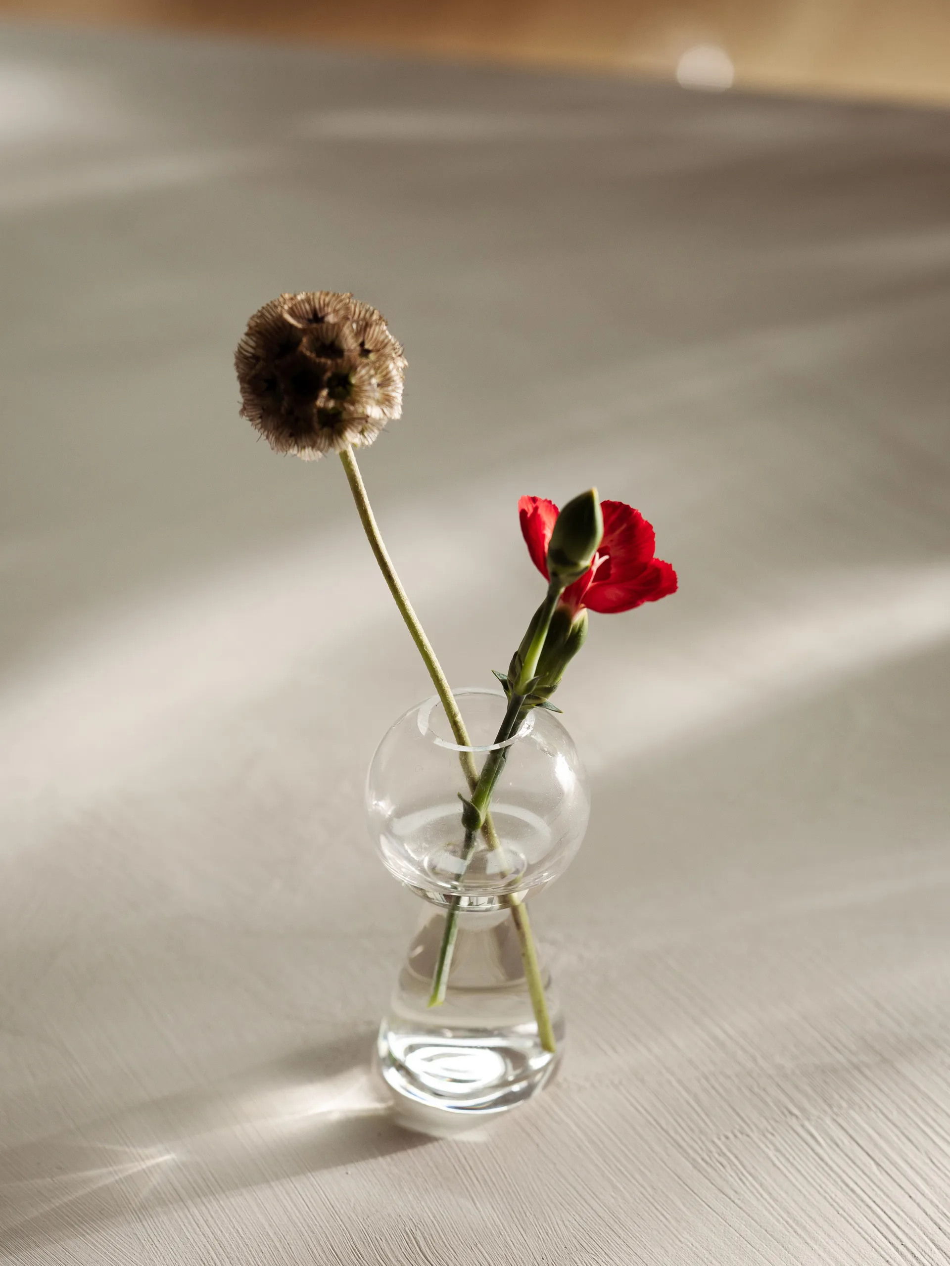 Bon Bon vase mini 8.7 cm, Clear Design House Stockholm