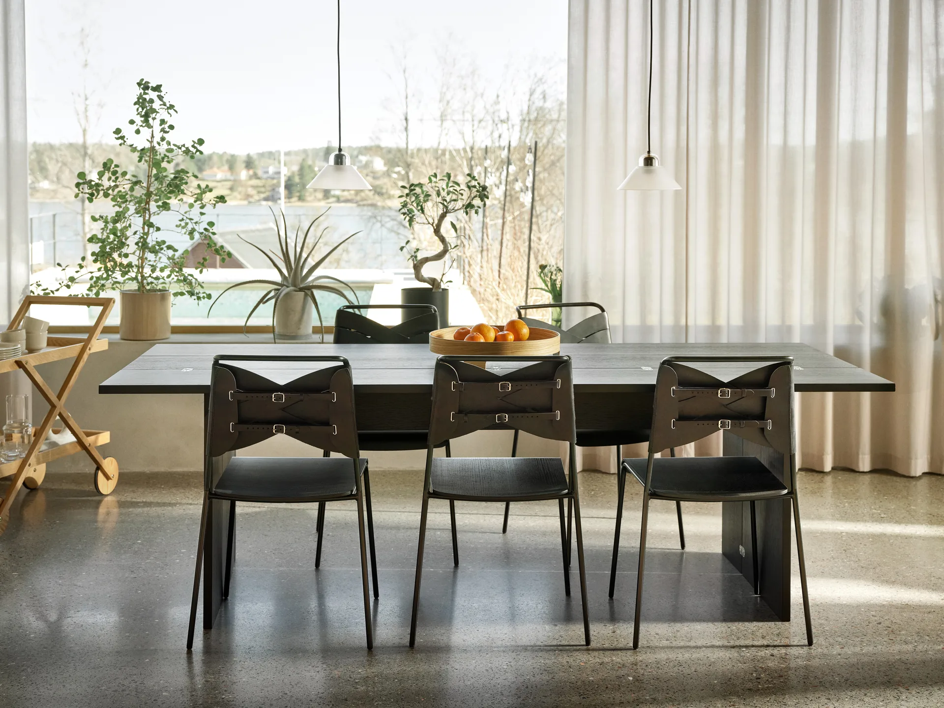 Flip table, Black 230 cm Design House Stockholm