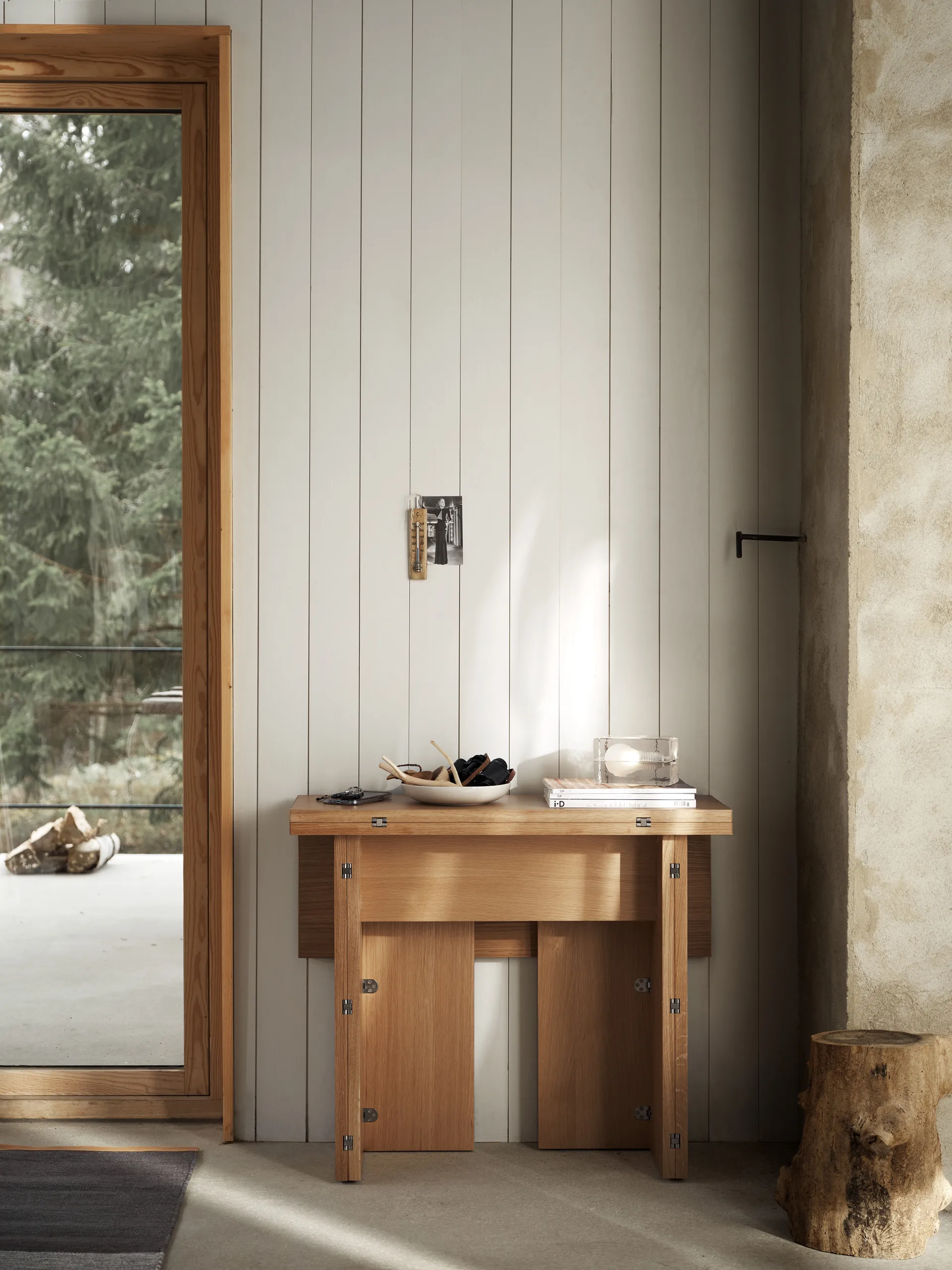Flip table, Oak 90 cm Design House Stockholm