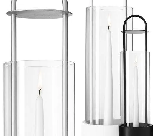 Lotus hurricane lantern, white Design House Stockholm