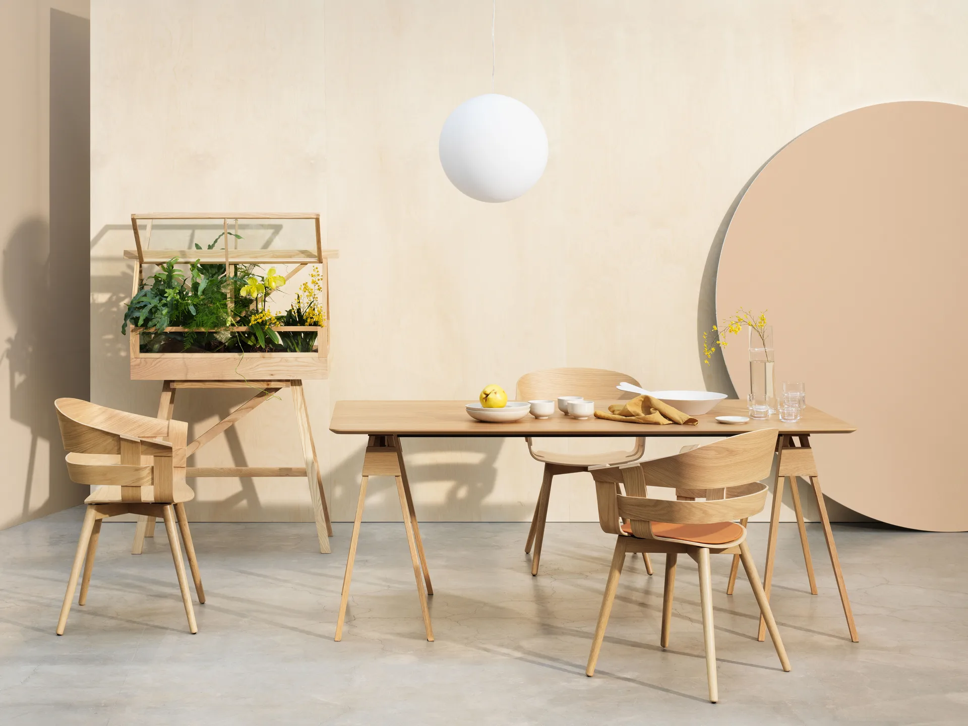 Luna lamp, Medium, Ø30 cm Design House Stockholm