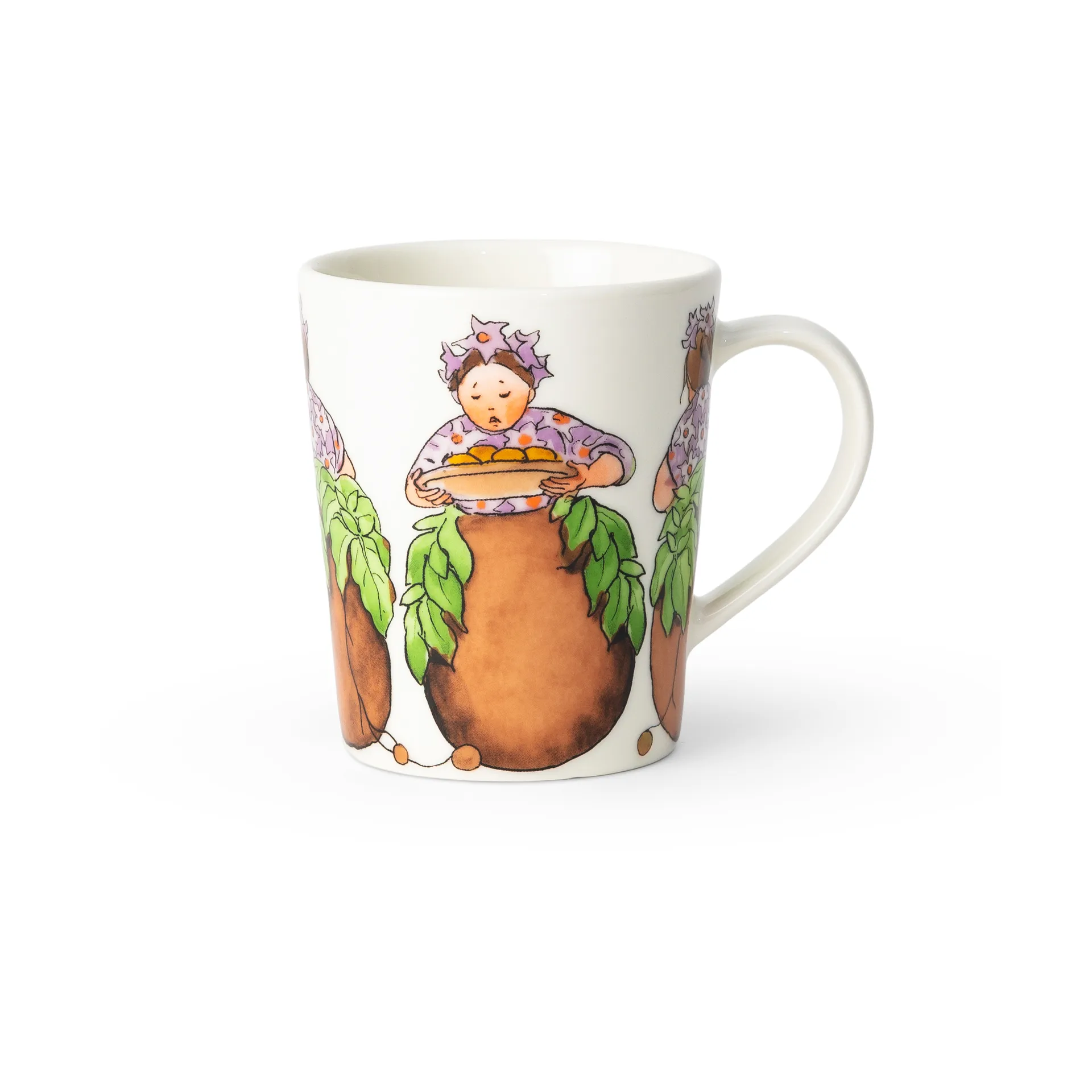 Mrs Potato mug, 28 cl, with handle Design House Stockholm