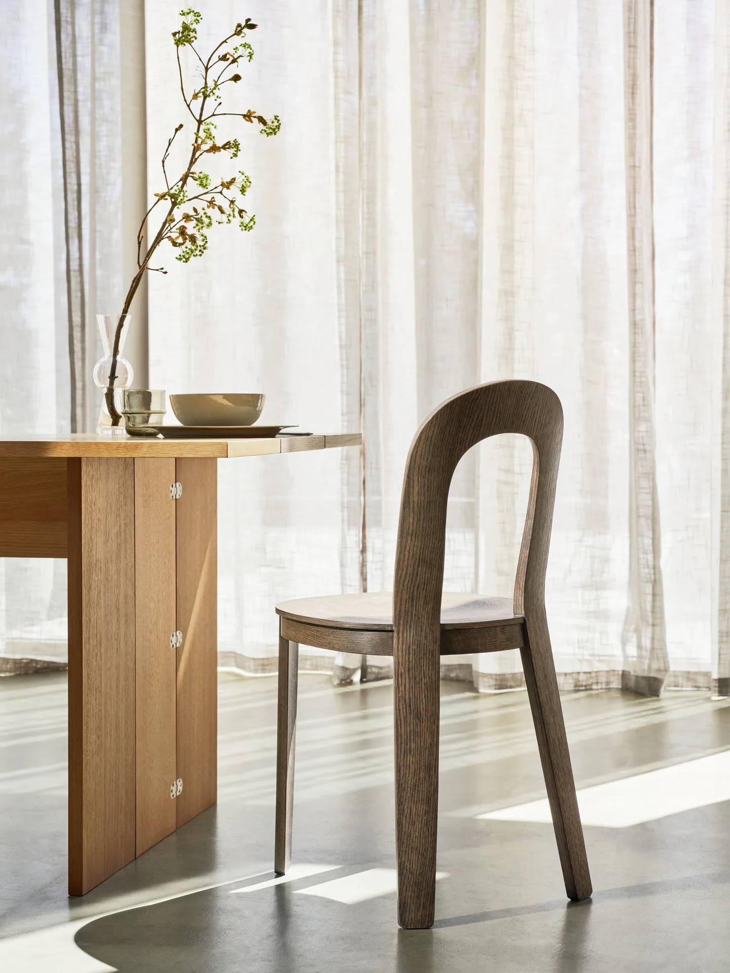 Olivia chair, Dark oak Design House Stockholm