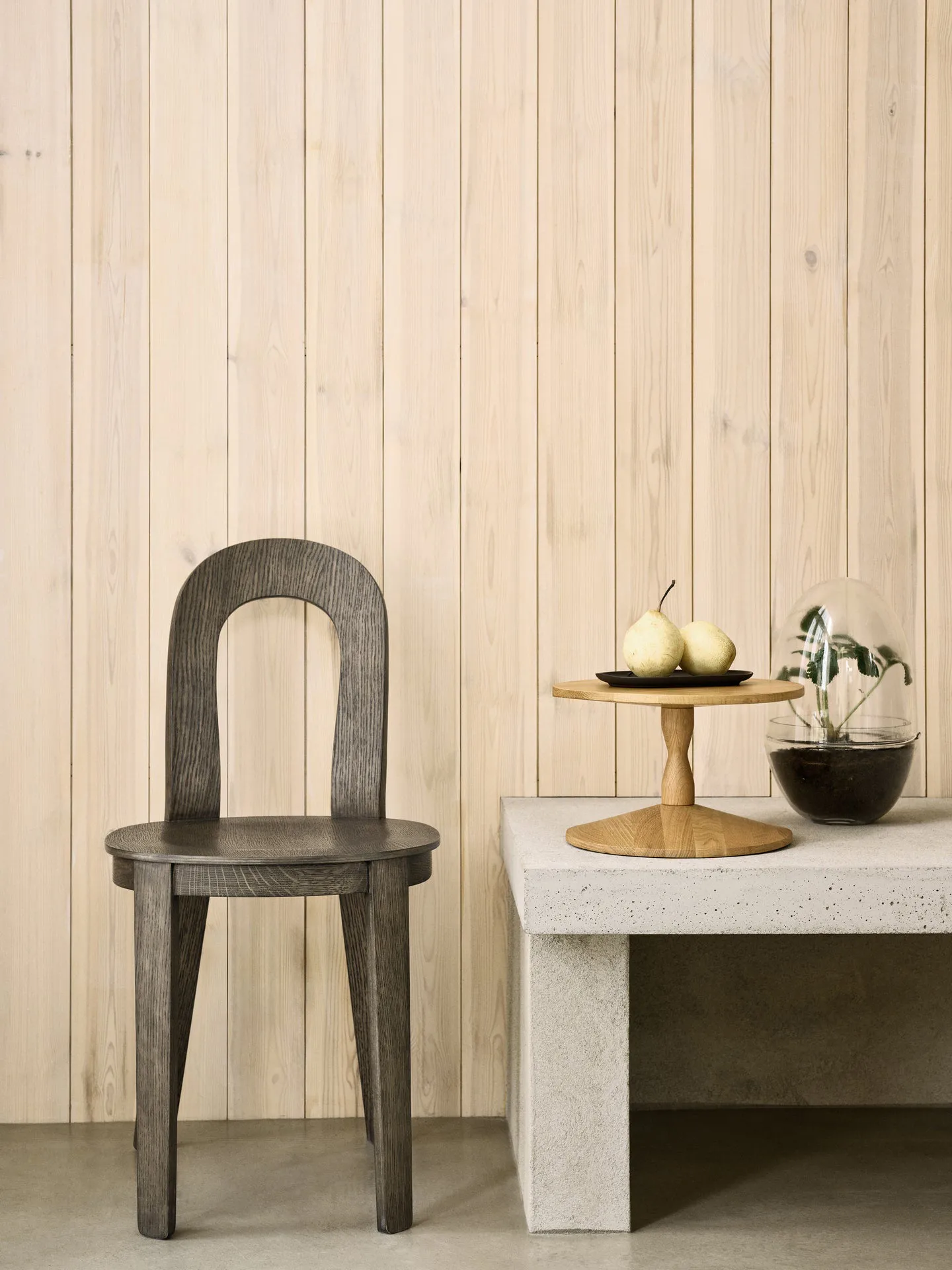 Olivia chair, Dark oak Design House Stockholm