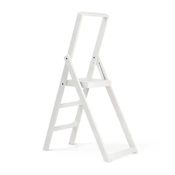 Step ladder - White-stained - Design House Stockholm