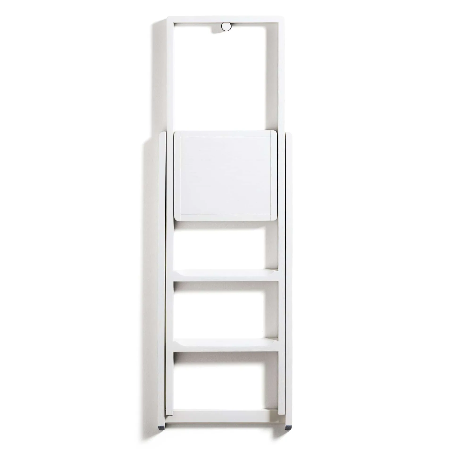 Step ladder, White-stained Design House Stockholm