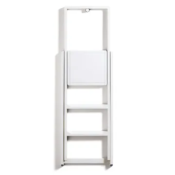 Step ladder - White-stained - Design House Stockholm
