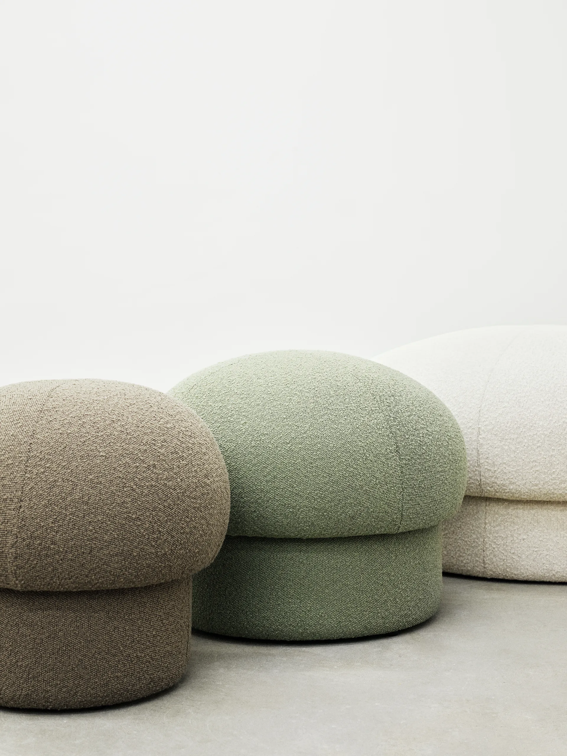Uno pouf Ø65 cm, Brown Design House Stockholm