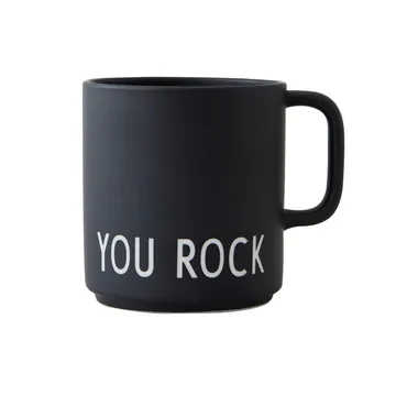 Design Letters favourite cup with handle 25 cl - you rock - Design Letters