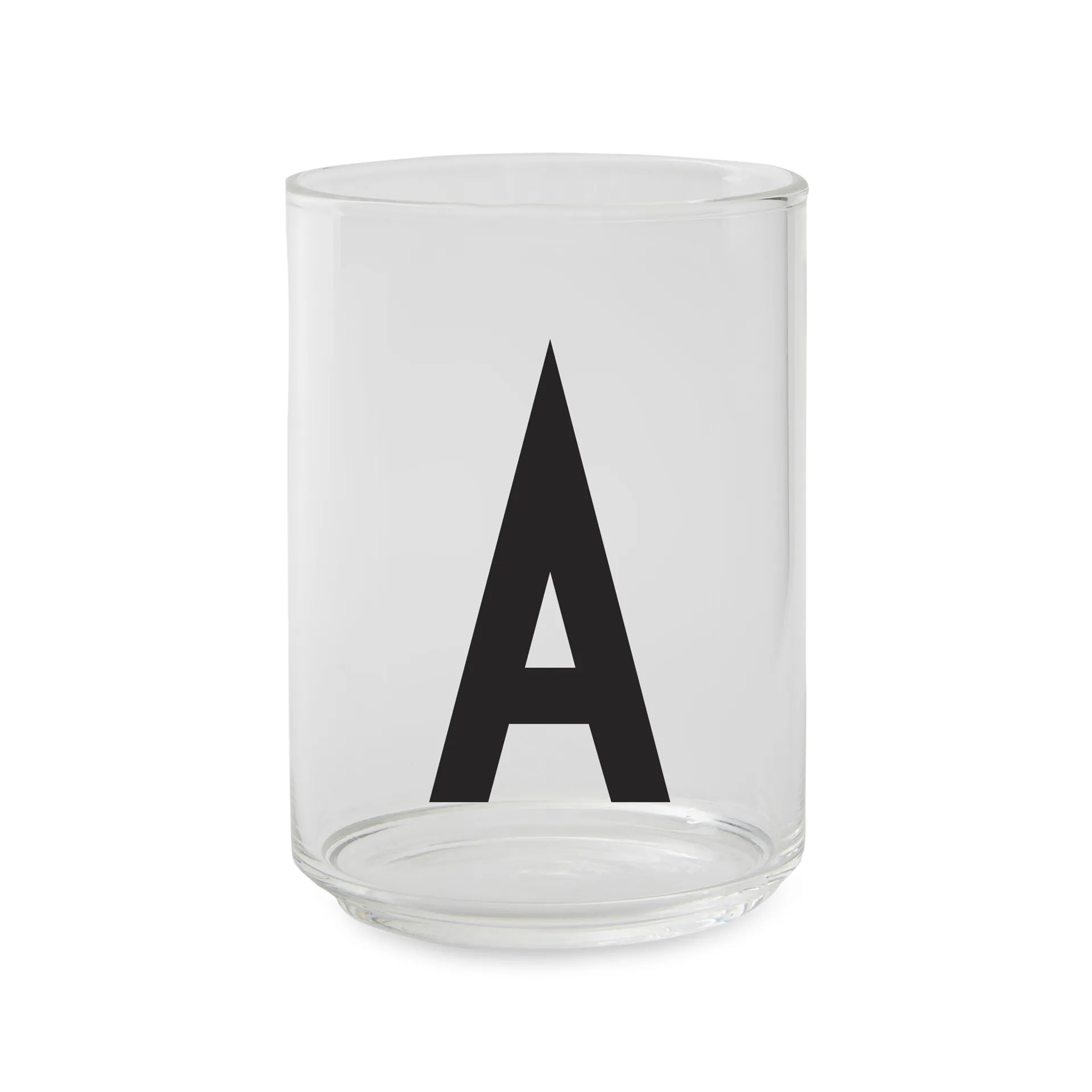 Design Letters glass, A Design Letters