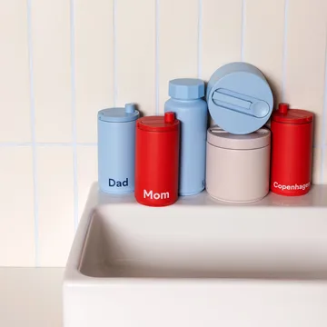 Design Letters travel mug 35 cl - Copenhagen-Coral - Design Letters