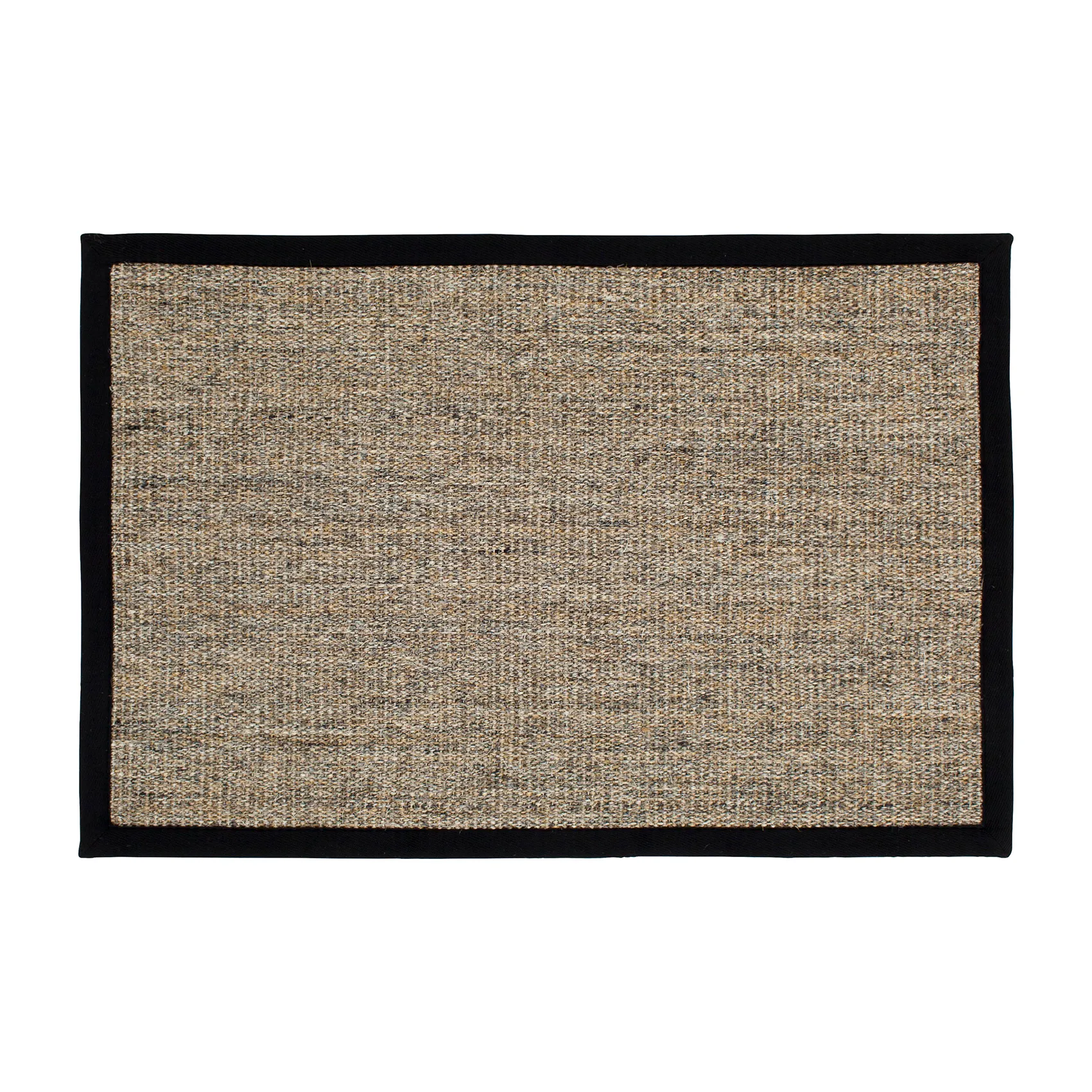 Jenny Sisal doormat, Natural-black, 60x90 cm Dixie Jenny Sisal doormat, Natural-black, 60x90 cm Dixie