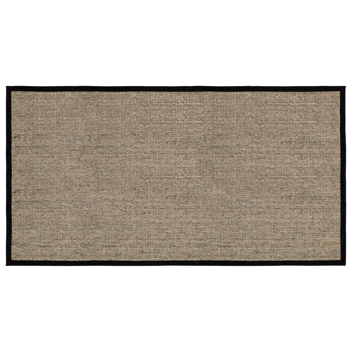 Jenny Sisal doormat - Natural-black, 80x150 cm - Dixie