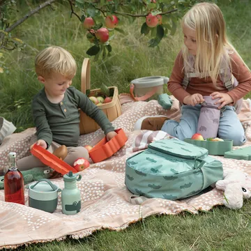 Croco kiddish lunchbox - Papaya - Done by deer