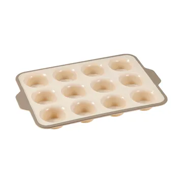 Cookie muffin tin, 12 cups - Beige - Dorre
