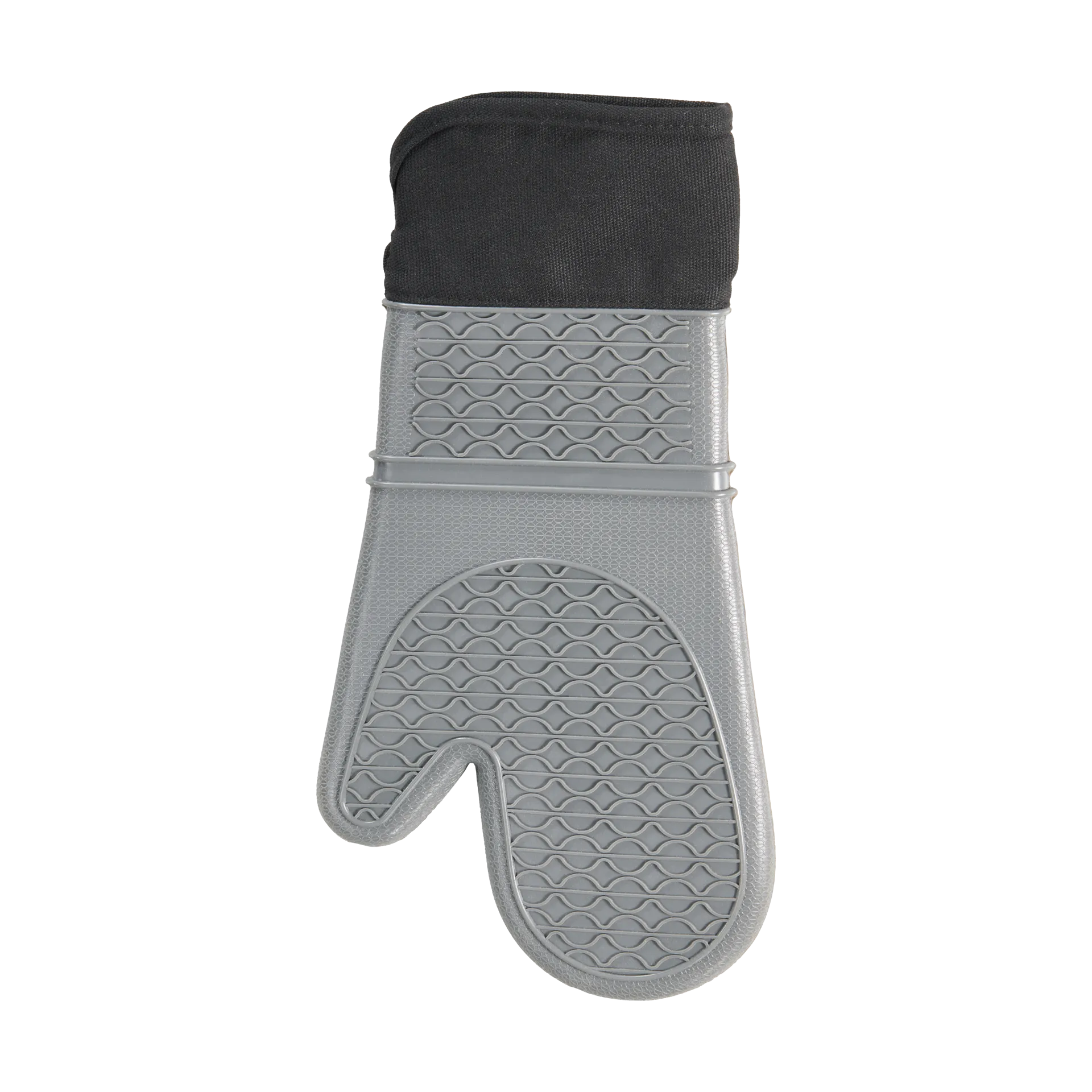 Cookie oven mitt 37 cm, Gray silicone Dorre