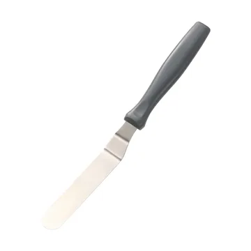 Cookie palette knife - Stainless steel, black, 2 pieces - Dorre
