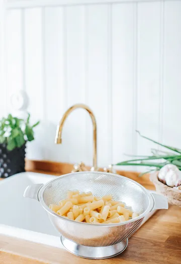 Dara strainer Ø22.5 cm - Stainless steel - Dorre