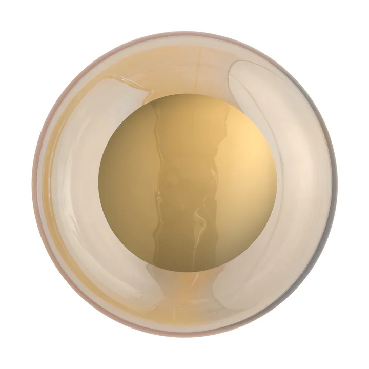 Horizon surface wall lamp - Golden smoke, Ø29 cm - EBB & FLOW