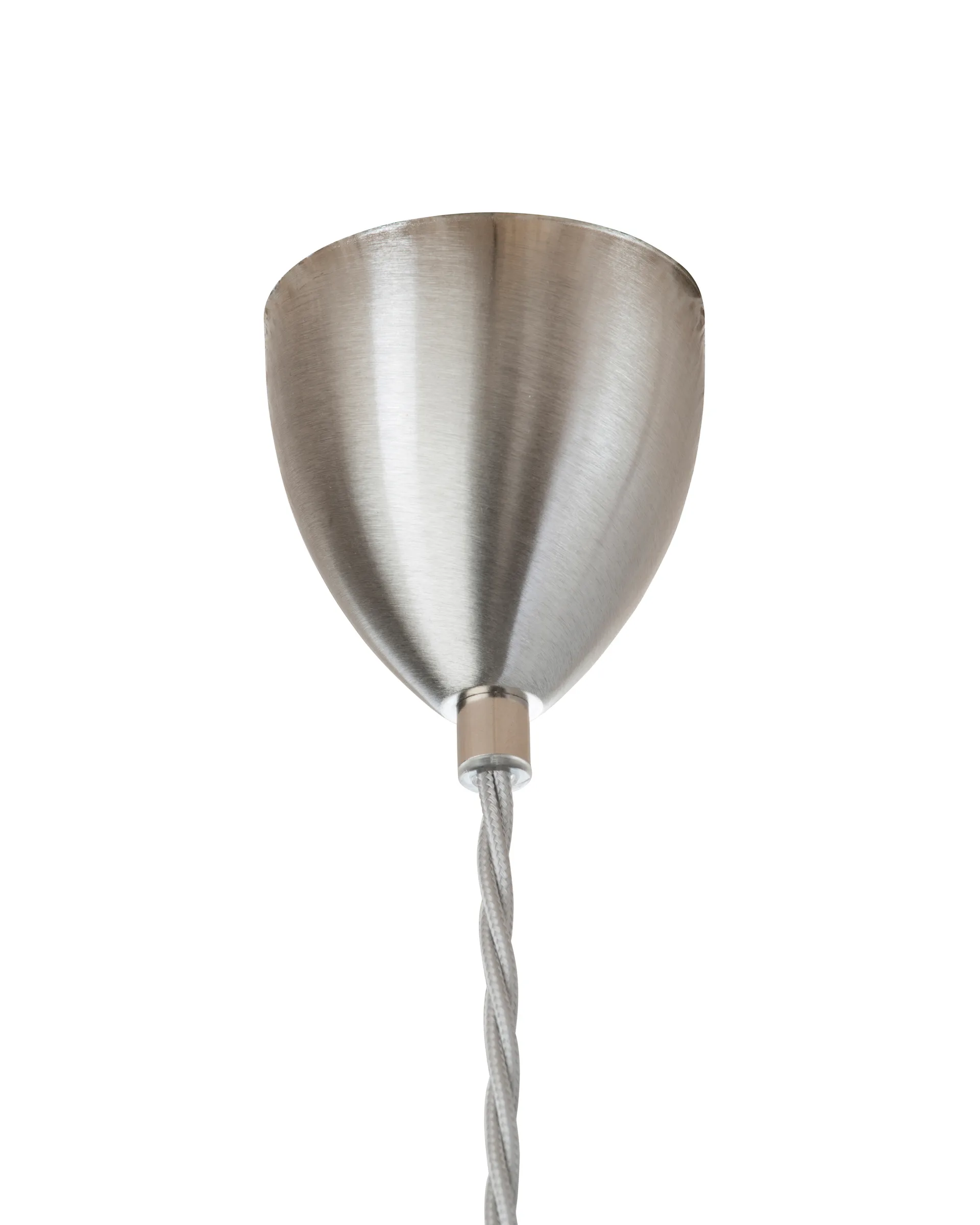 Rowan ceiling lamp Chrystal Ø 28 cm, small + silver-coloured cord EBB & FLOW