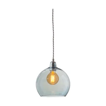 Rowan pendant lamp M, Ø 22 cm - Topaz blue - EBB & FLOW