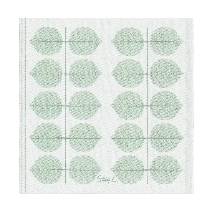 Berså napkin 35x35 cm - Green - Ekelund Linneväveri