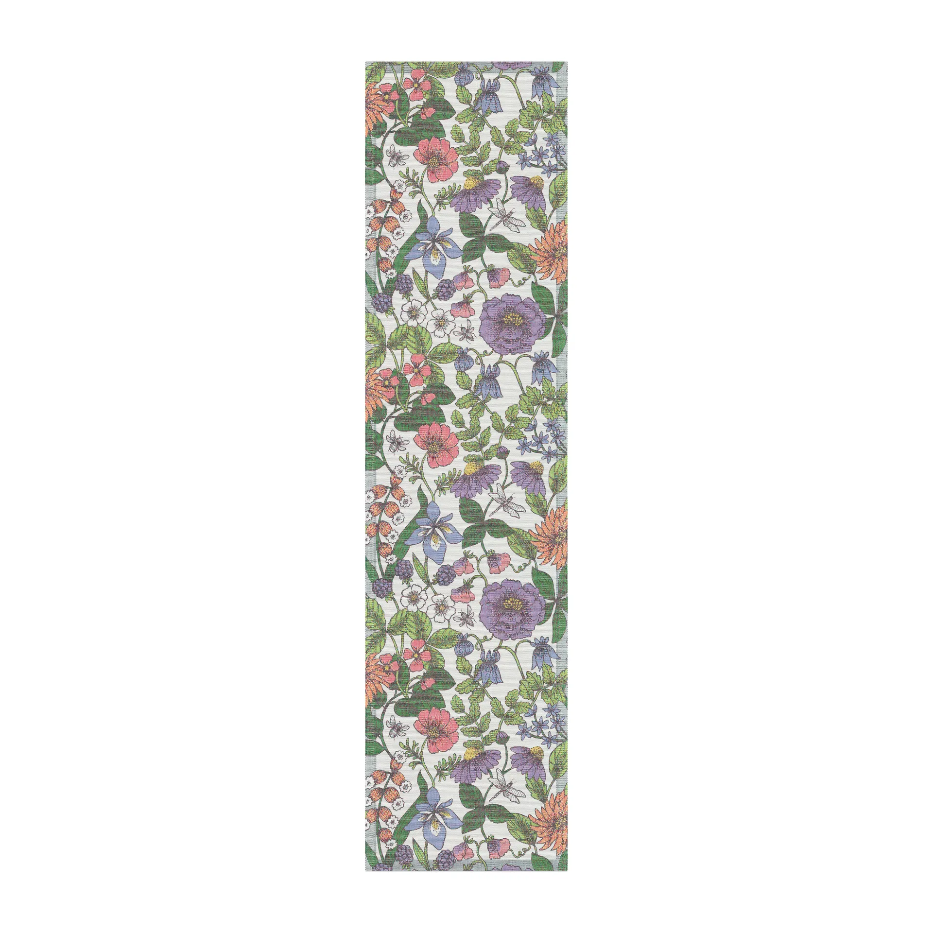 Flora runner, 35x140 cm Ekelund Linneväveri