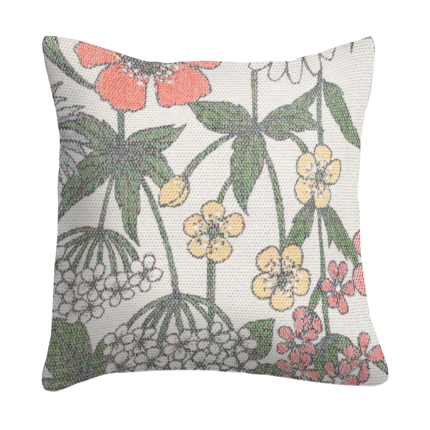 Wildflower cushion cover 40x40 cm, Multi Ekelund Linneväveri