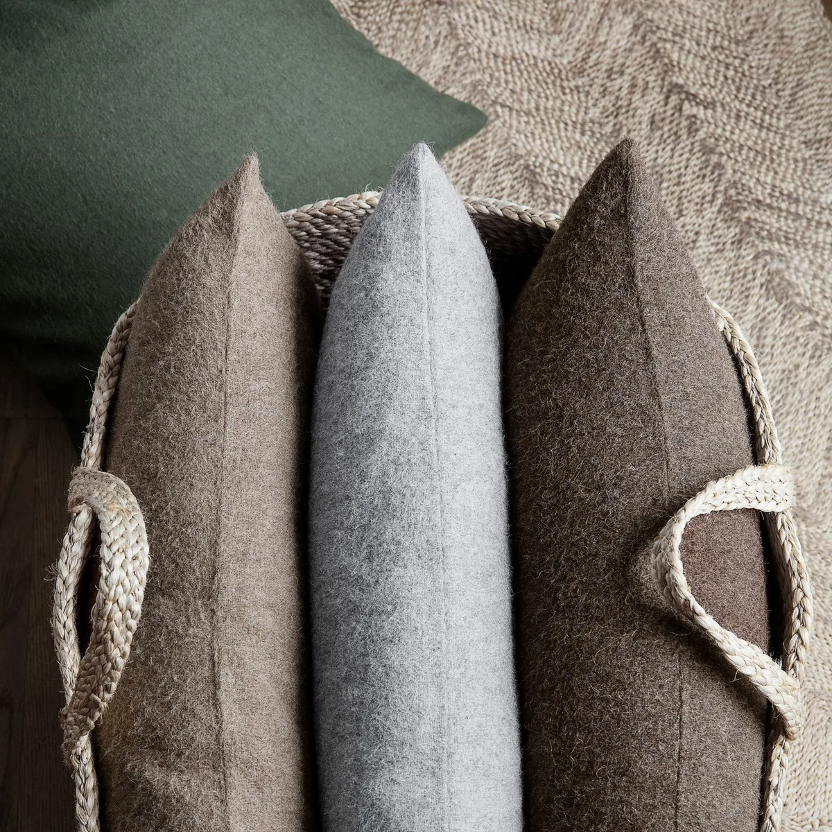 Elvang Classic cushion cover 50x50 cm, light grey Elvang Denmark