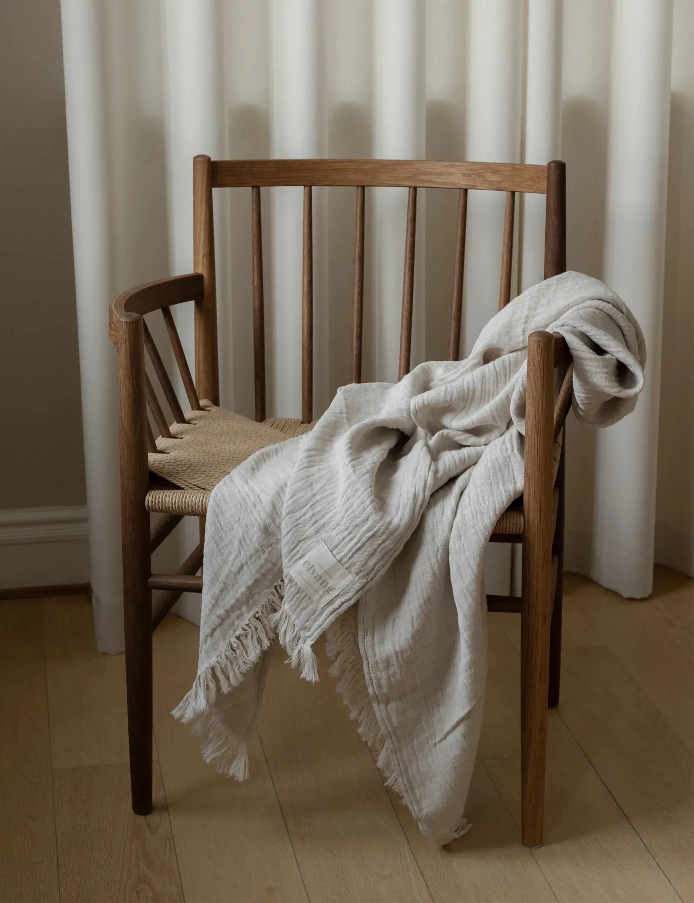 Lavender throw 130x180 cm, Beige Elvang Denmark