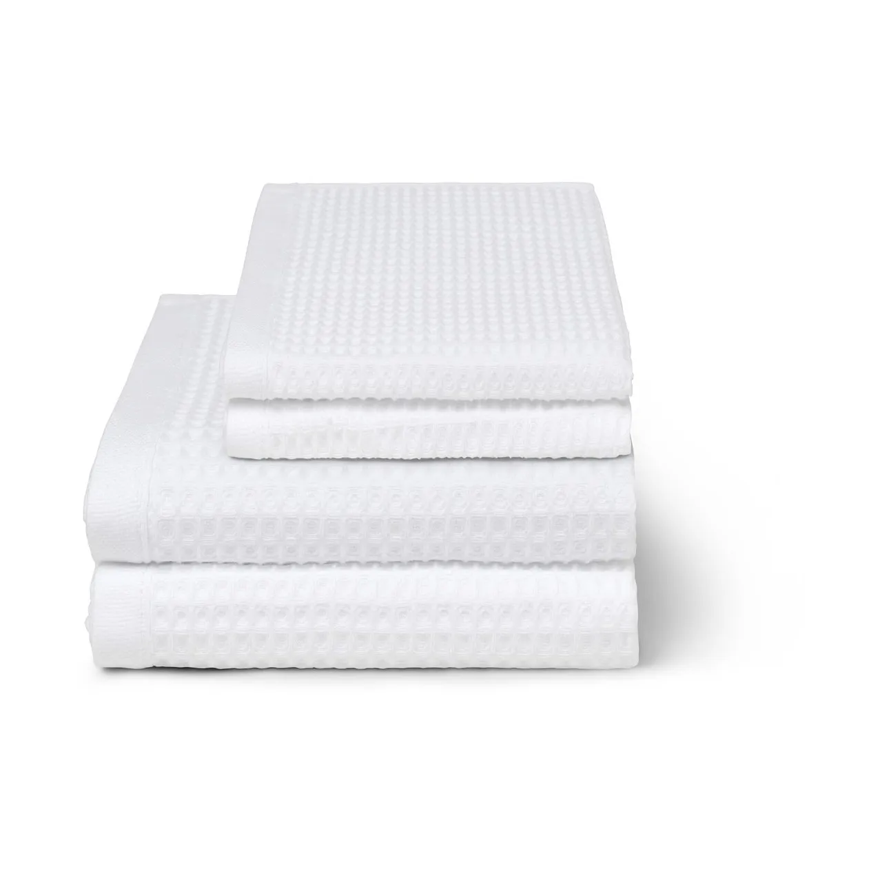 Waffle towel 50x70 cm, Ivory Elvang Denmark