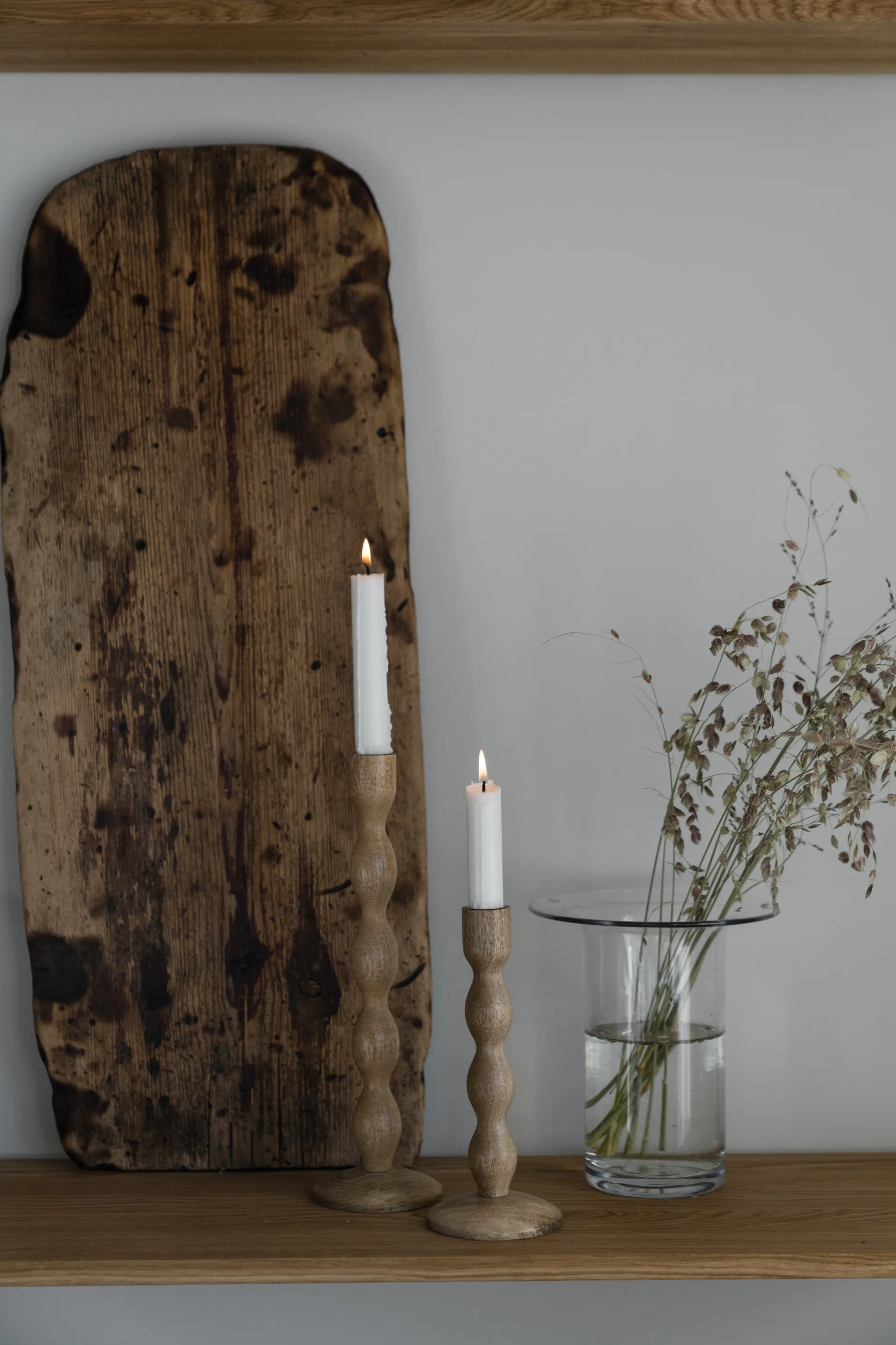 Ernst candleholder Ø9x21 cm, Natural ERNST