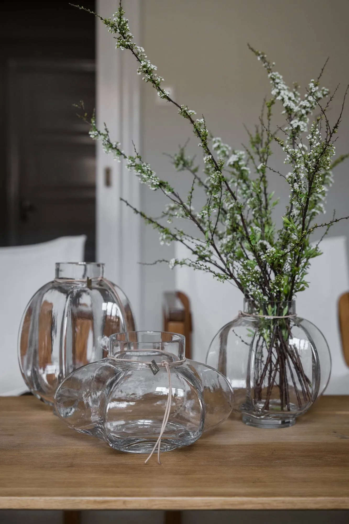 Ernst glass vase, Ø25x15 cm ERNST