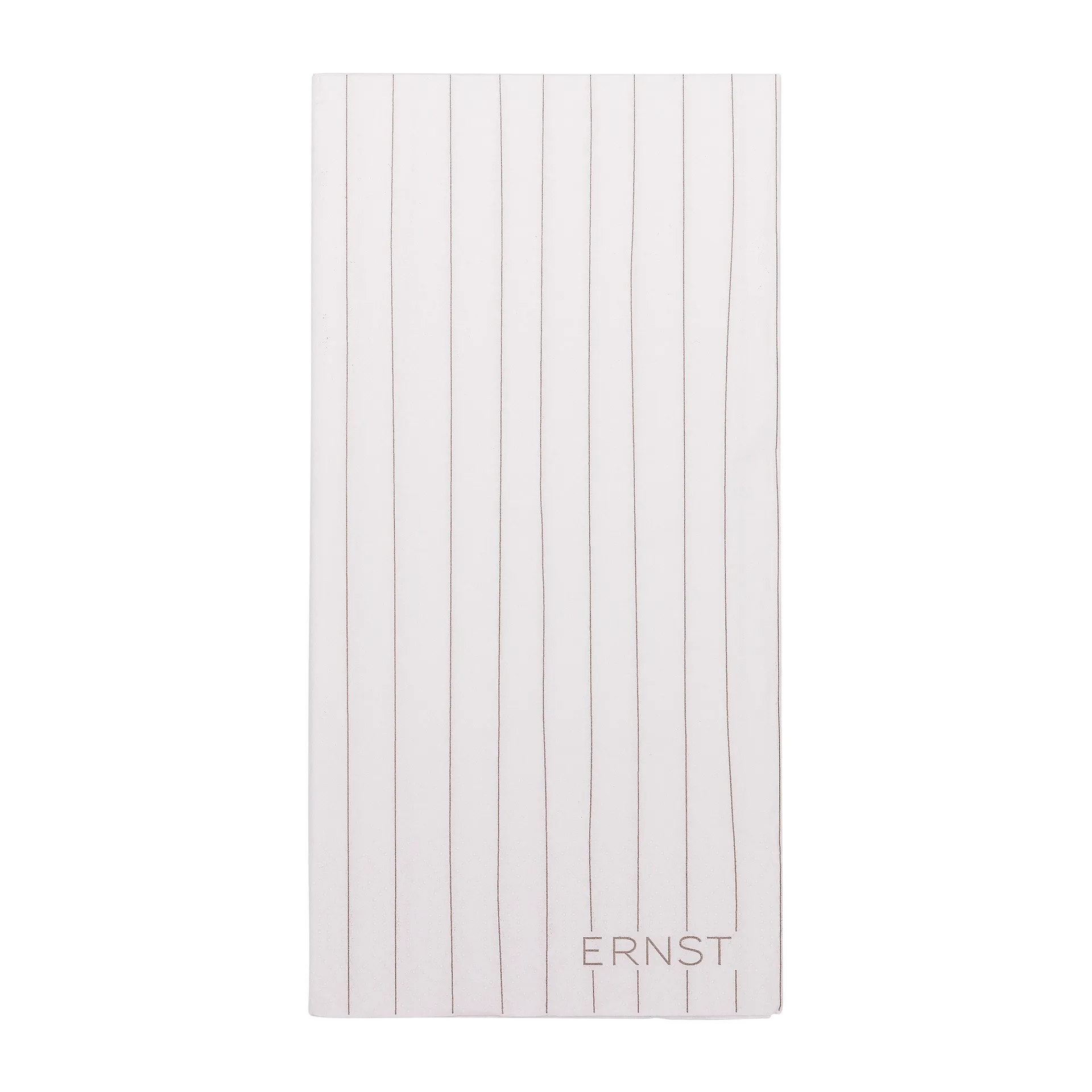 Ernst napkin striped 10x20 cm 20-pack, white-grey ERNST