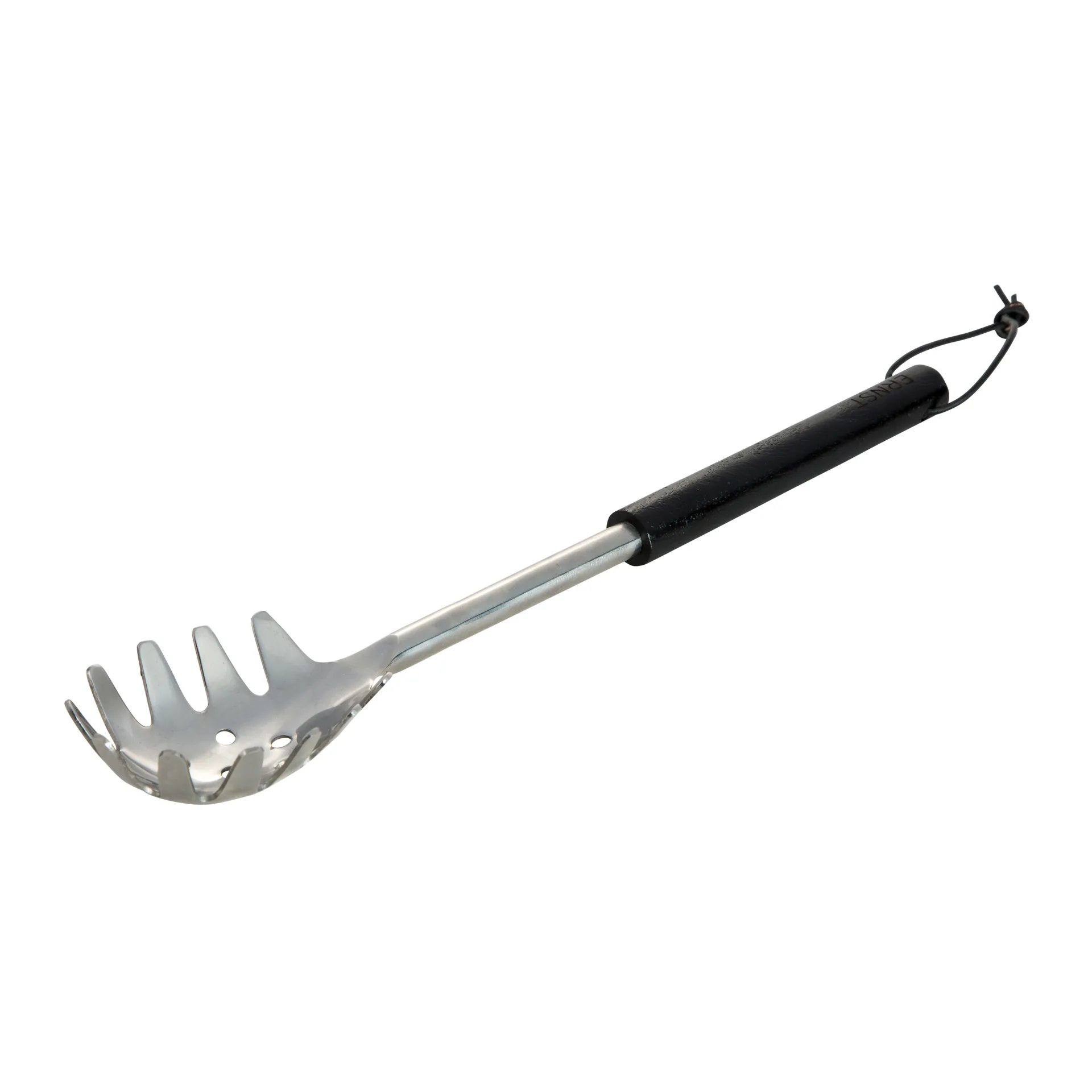 Ernst pasta ladle with wooden handle, black ERNST
