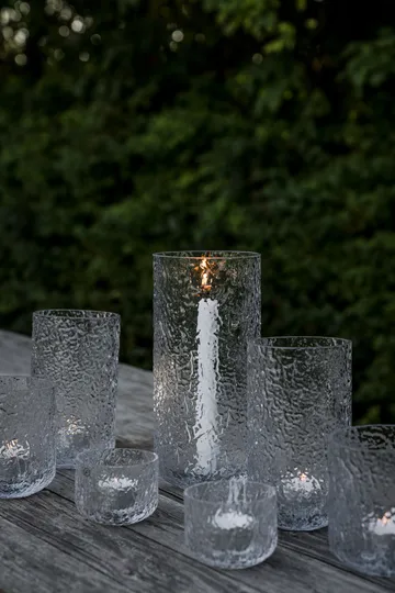 Ernst patterned candle holder - Ø9x15 cm - ERNST