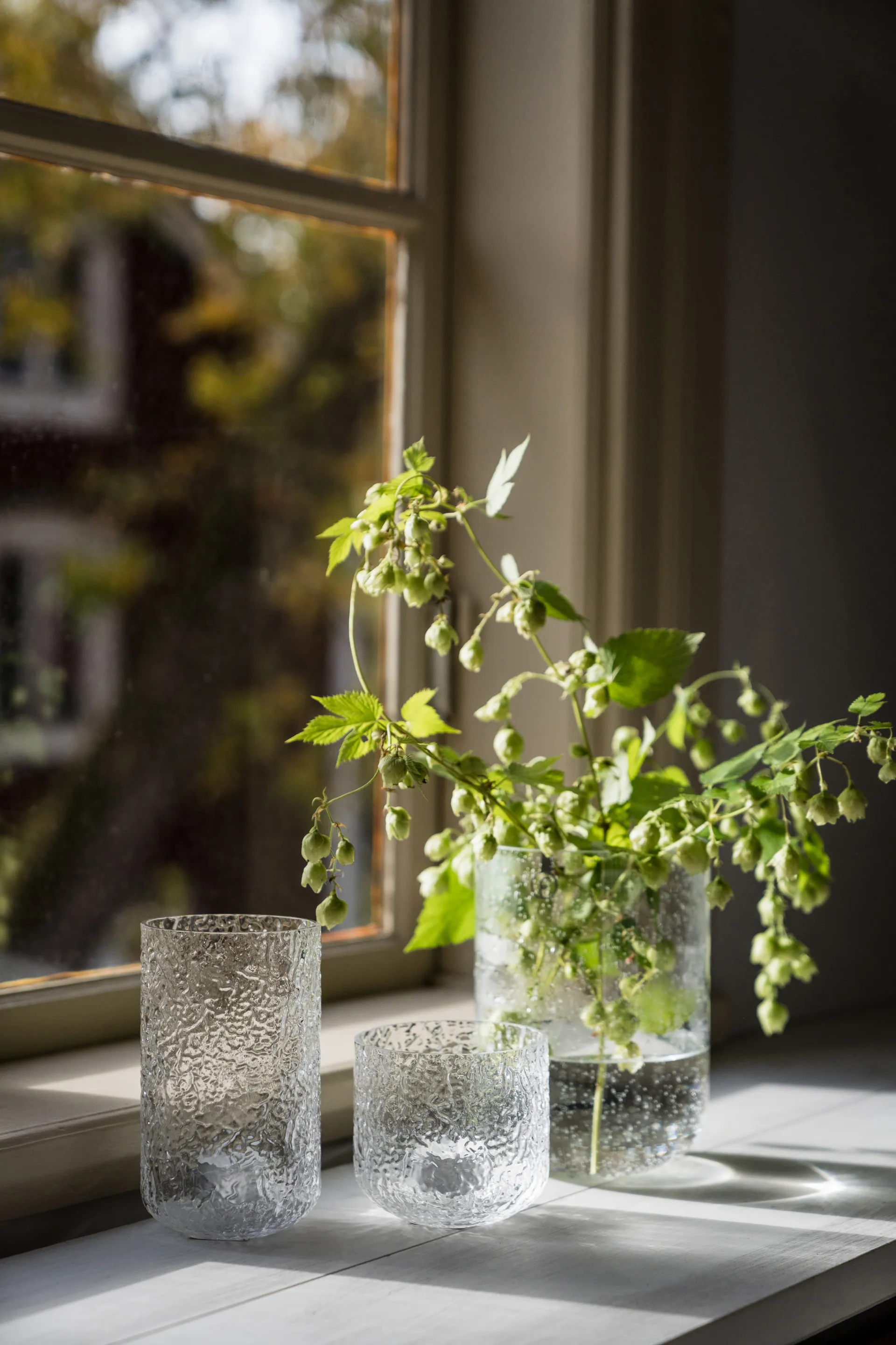 Ernst patterned candle holder, Ø9x15 cm ERNST