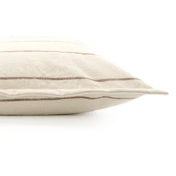 Ernst pillowcase stripped 50x50 cm - Natural-Mole - ERNST