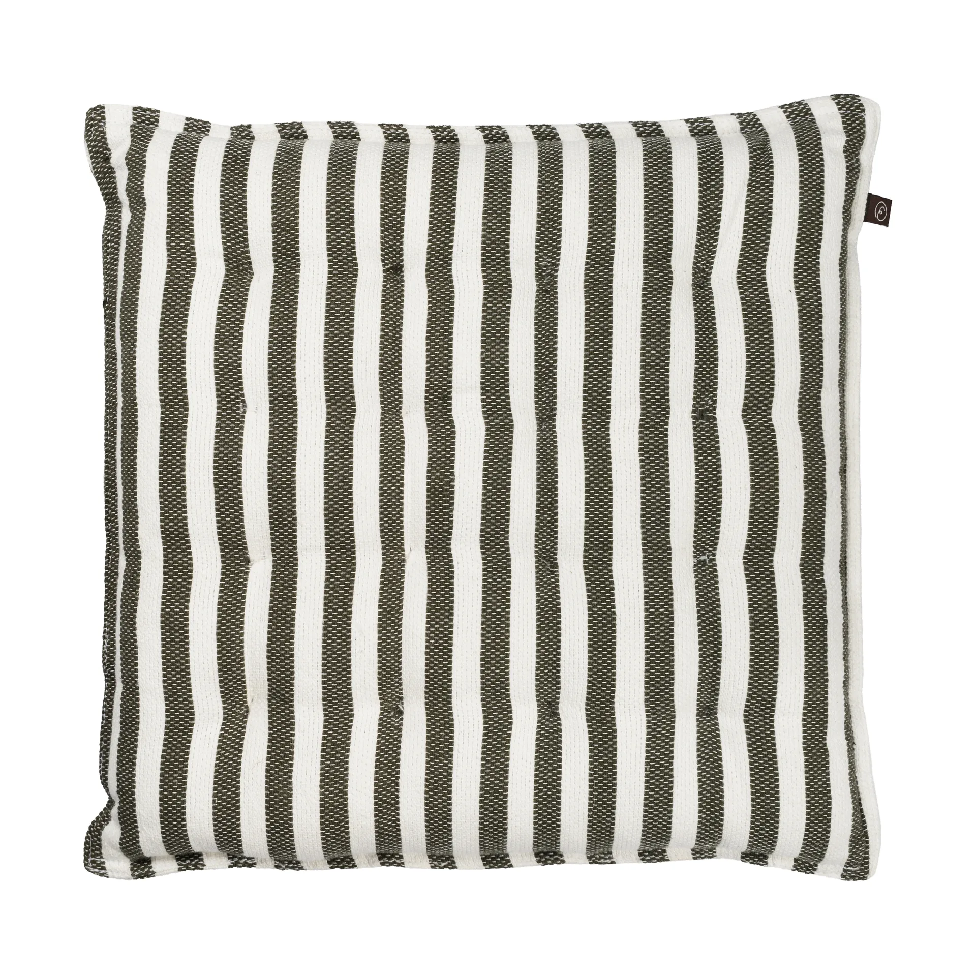 Ernst seat cushion 40x40cm, Sage-white ERNST