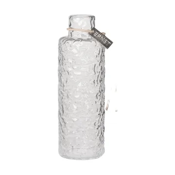 Ernst textured glass vase clear - Ø5x15 cm - ERNST