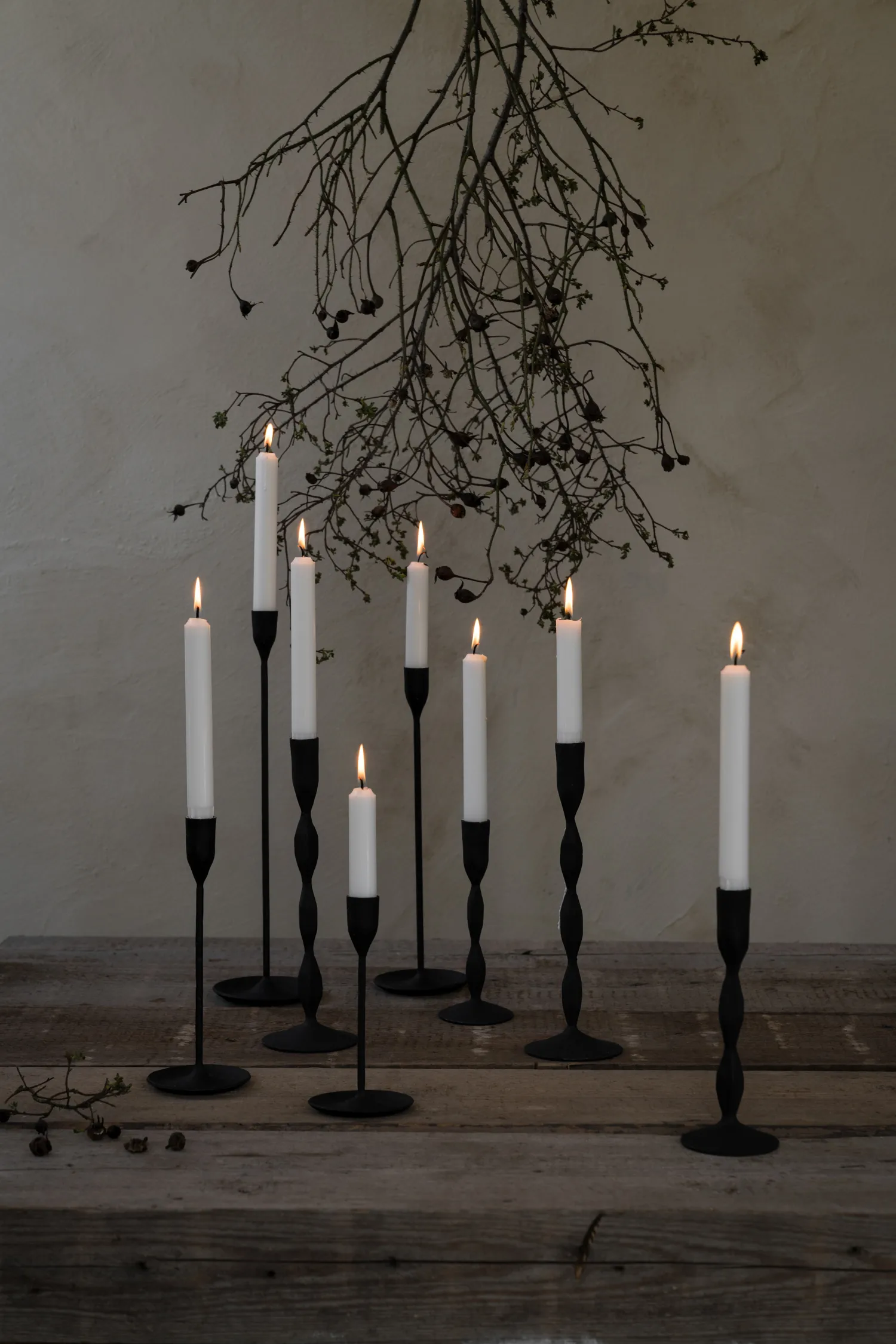 Ernst twisted candle holder, 20.5 cm ERNST
