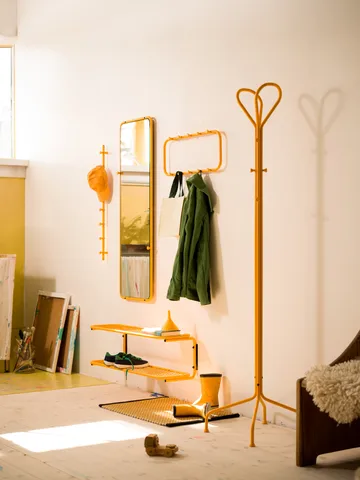 Classic coat rail 100 cm - Sun yellow - Essem Design