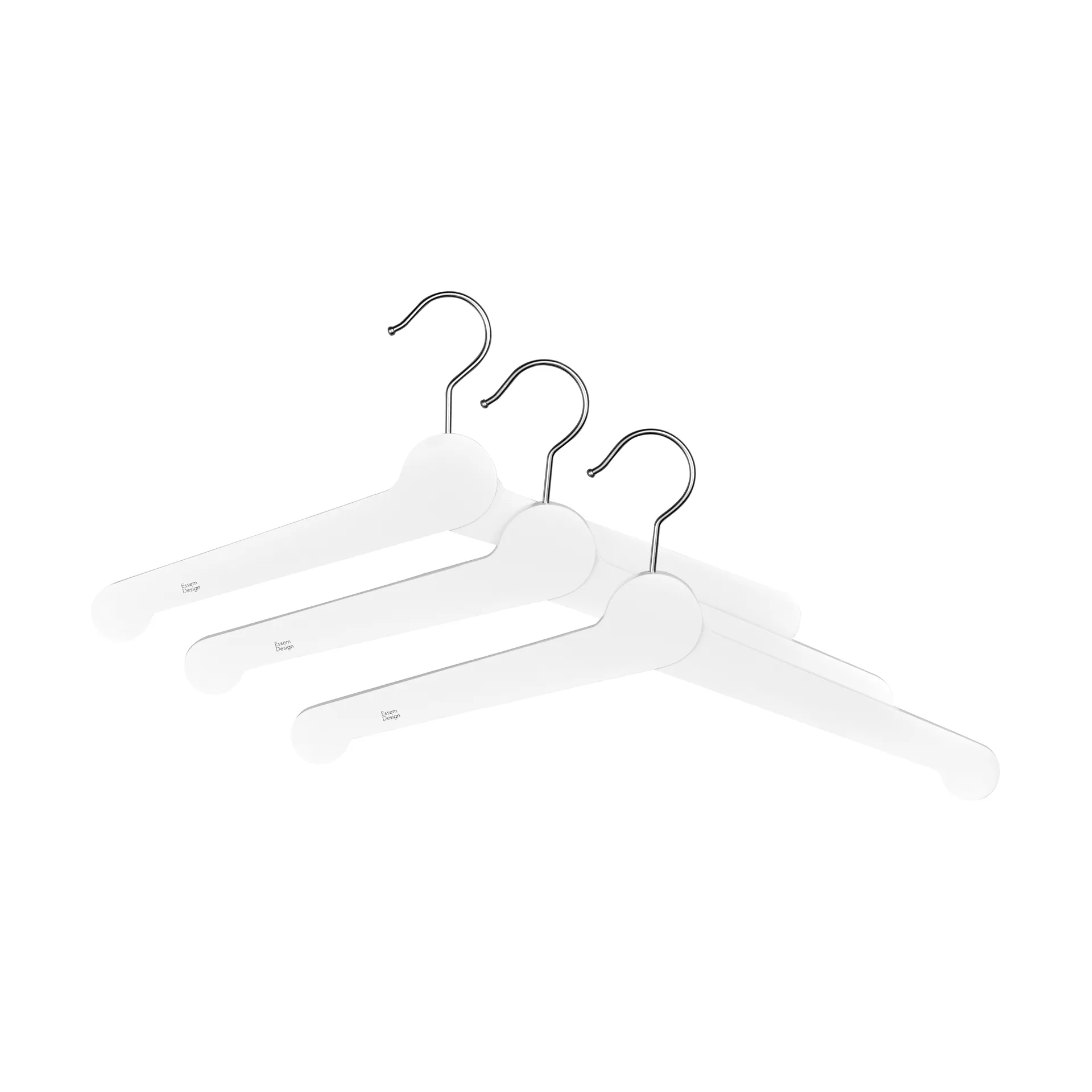 Nostalgi clothes hanger 3-pack, White Essem Design