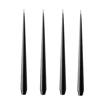 ester & erik light 4-pack matte - raw black, 32 cm - ester & erik