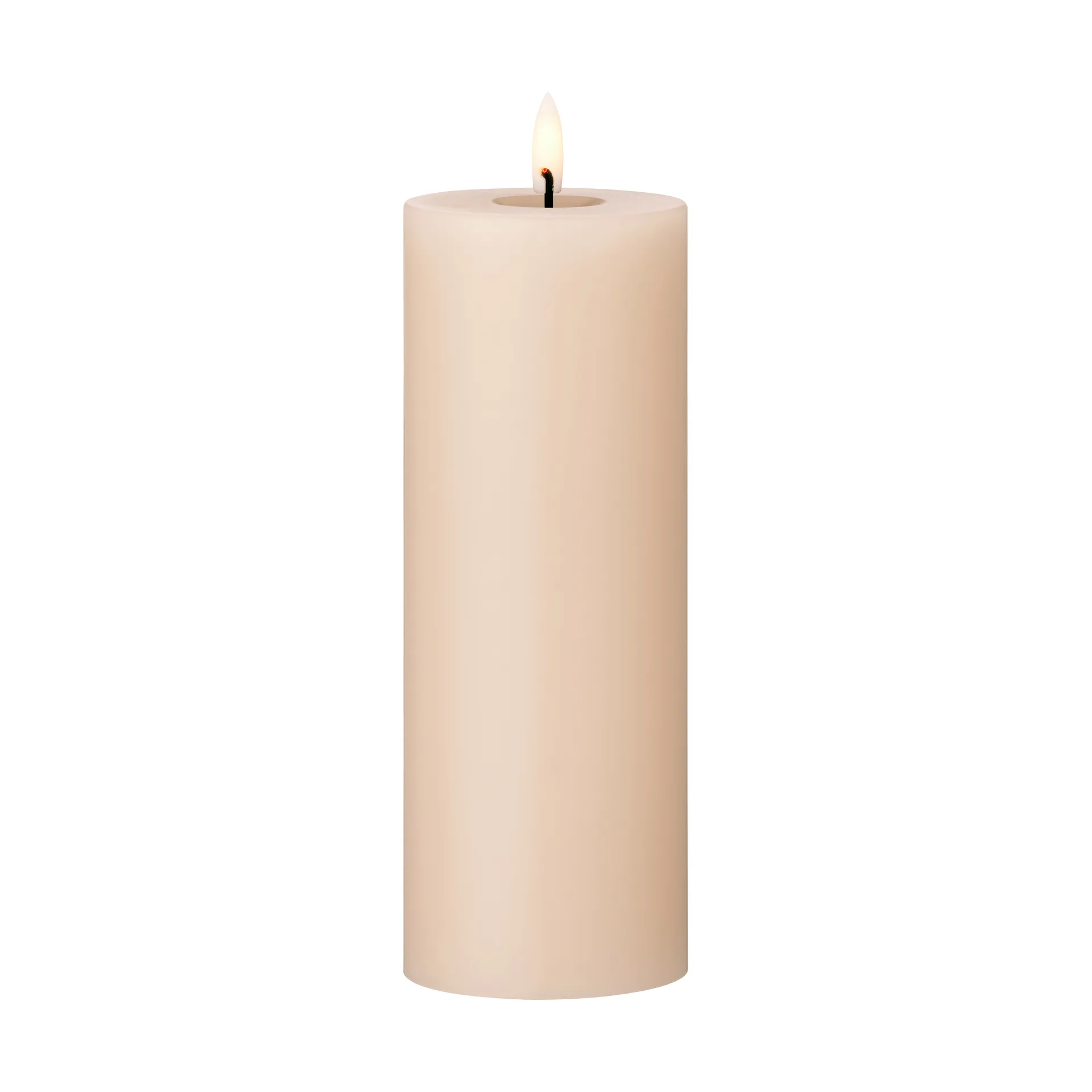 ester & erik pillar candle LED, 11 Ice Latte, 20 cm ester & erik