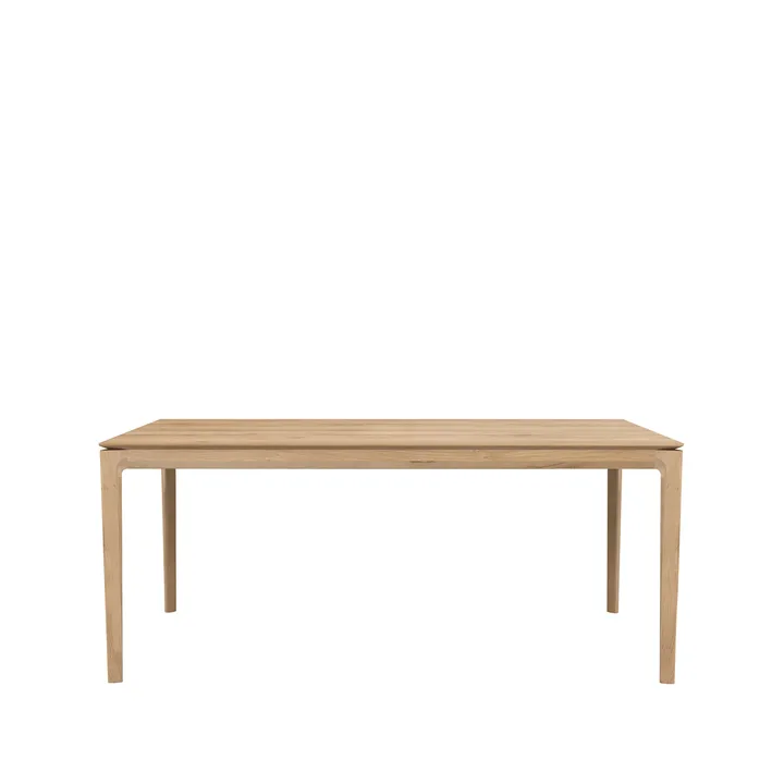 Beech dining table with extension leaf - Oak wax oil 100x180/280 cm - Ethnicraft