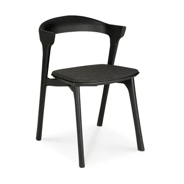 Bok Chair - Brown oak-fabric soft black - Ethnicraft